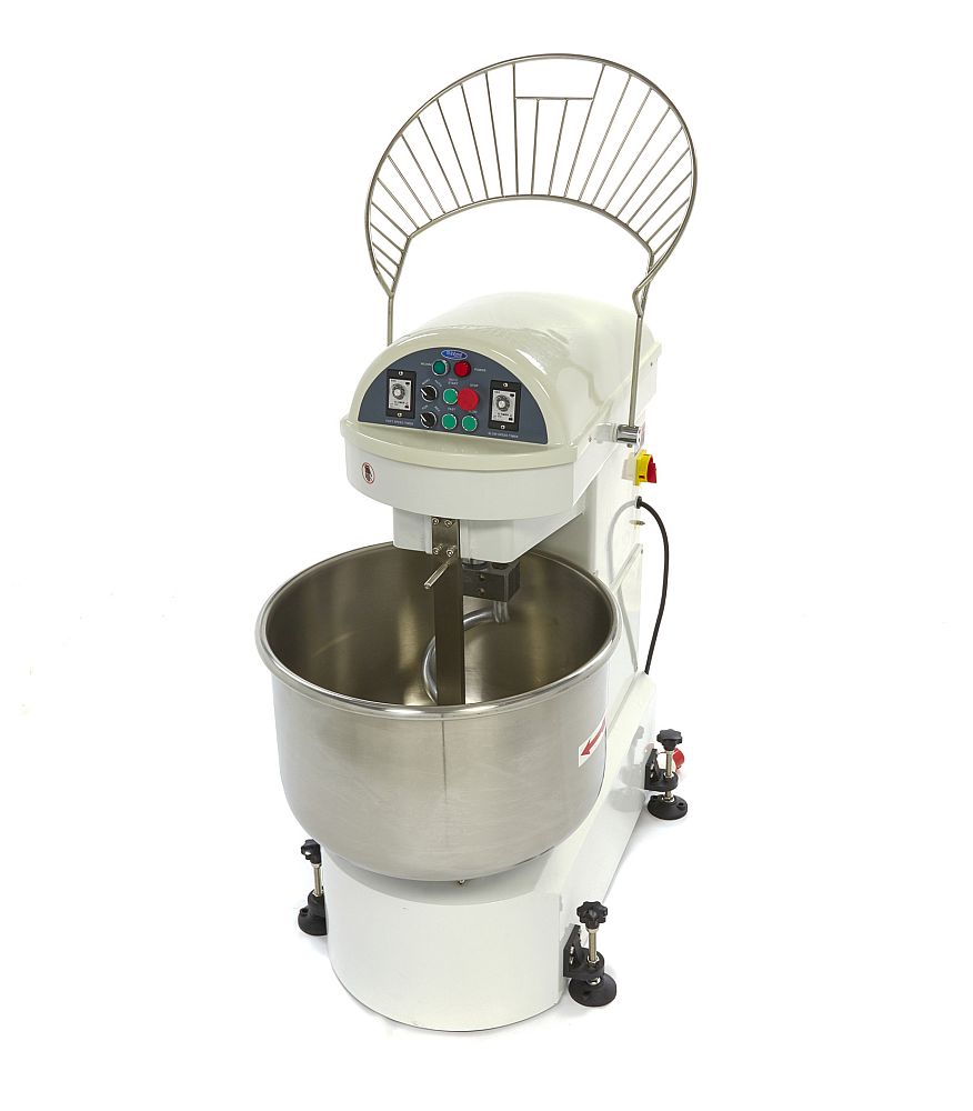 Professional dough mixer with spiral arm, with powerfull motor and 2 speeds