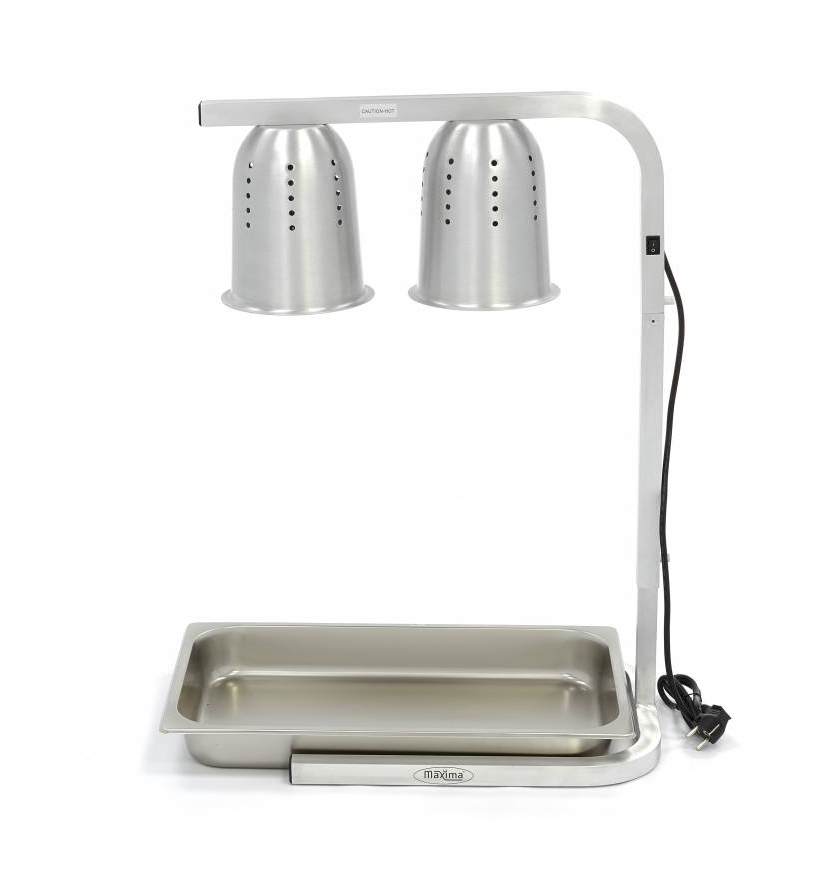 Buy FOOD HEAT LAMP Stainless Steel Double Heating Lamp Food Heater