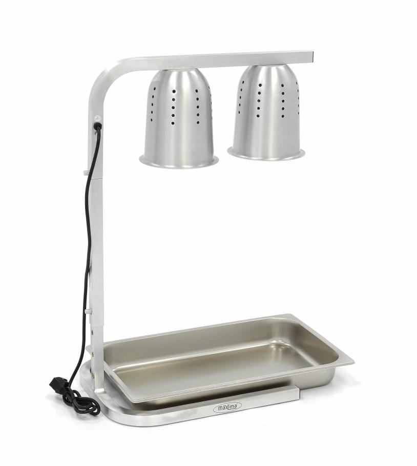 Buy FOOD HEAT LAMP Stainless Steel Double Heating Lamp Food Heater