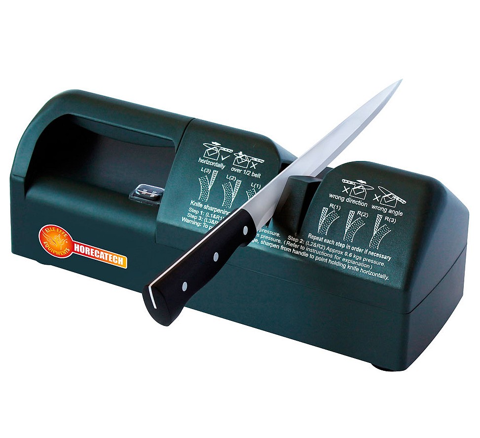 Electric sharpener for restaurants and pro chefs