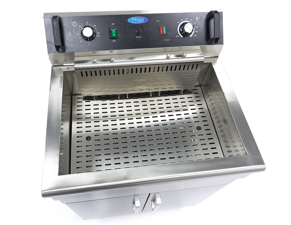 1 x 30L Electric Fish Fryer with Tap