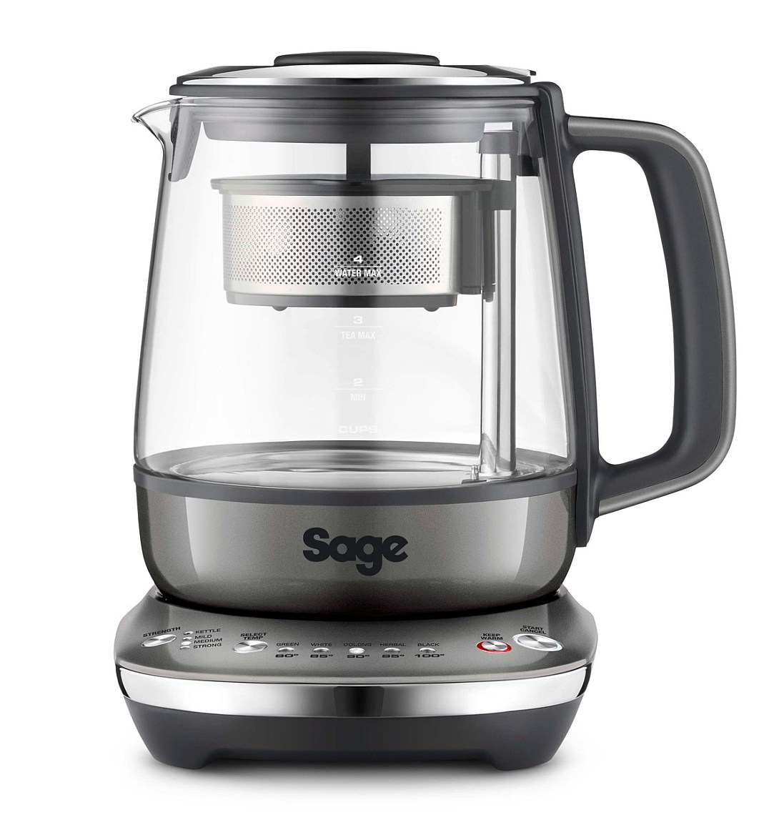 Sage glass clearance kettle