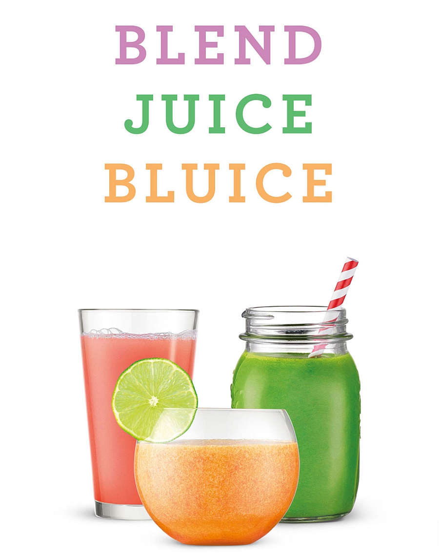Bluicers - Fresh Juice Blender Mixer Combo