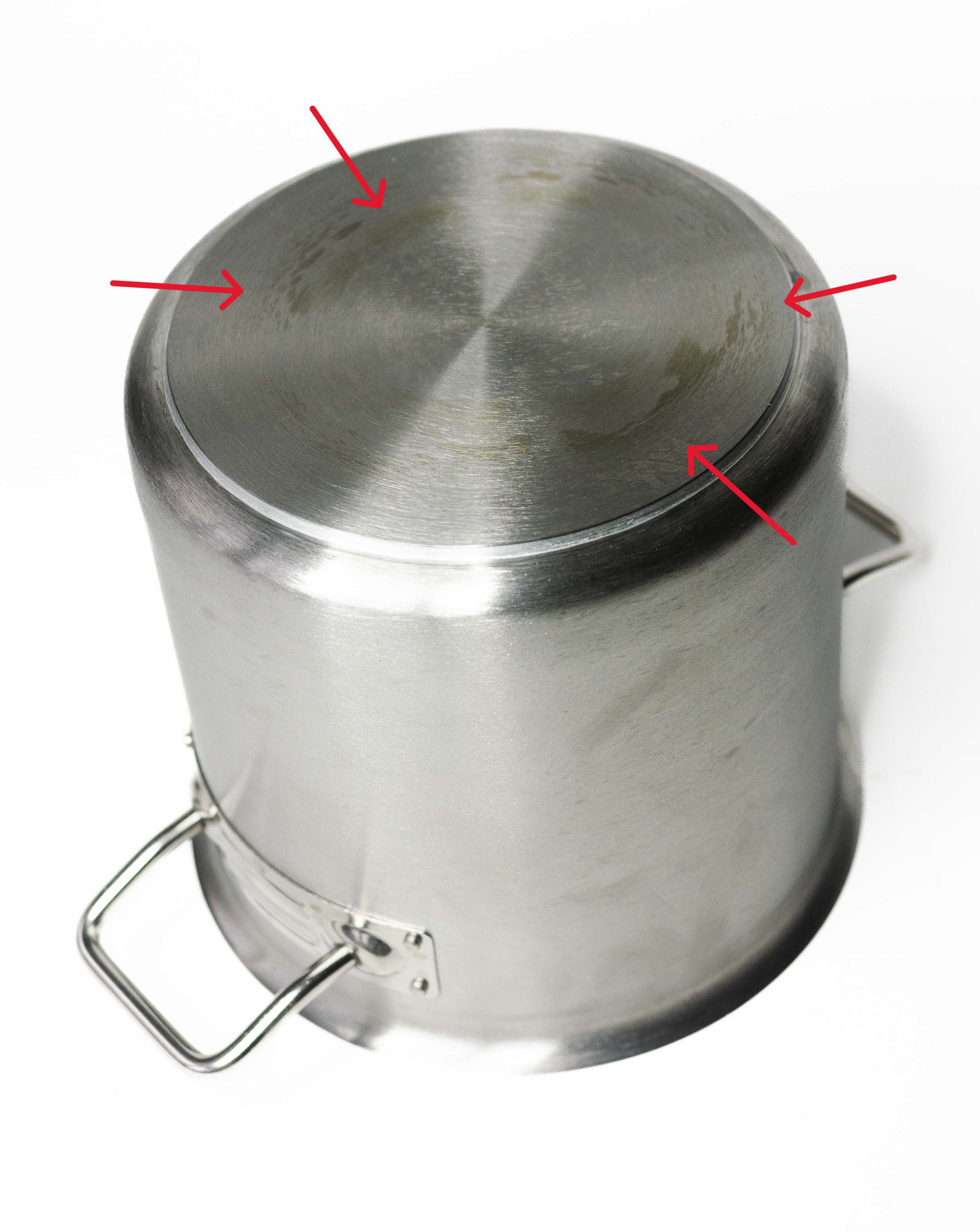 17 Liter Cookware Stock Pot Large Stainless Steel Cooking Sauce Kettle Soup  Pot